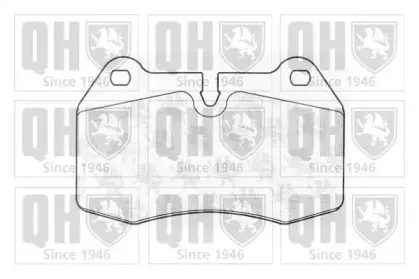 BP902 QUINTON HAZELL Комплект тормозных колодок, дисковый тормоз