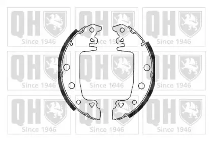 BS546 QUINTON HAZELL Комплект тормозных колодок
