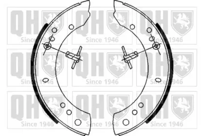 BS579 QUINTON HAZELL Комплект тормозных колодок