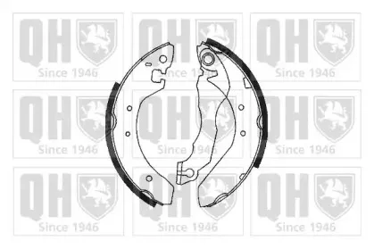 BS609 QUINTON HAZELL Комплект тормозных колодок
