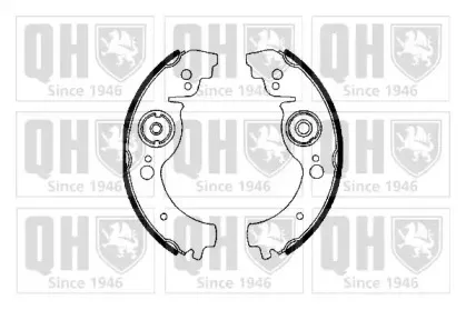 BS626 QUINTON HAZELL Комплект тормозных колодок