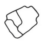 50-026701-00 GOETZE Прокладка, корпус маслянного фильтра