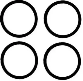 2435042700 GOETZE Комплект прокладок, впускной коллектор