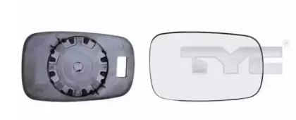 328-0101-1 TYC Зеркальное стекло, наружное зеркало