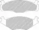 FDB1072G FERODO Комплект тормозных колодок, дисковый тормоз