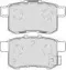 FDB4198 FERODO Комплект тормозных колодок, дисковый тормоз