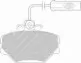 FDB524B FERODO Комплект тормозных колодок, дисковый тормоз