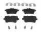 FDB1593 FERODO Комплект тормозных колодок, дисковый тормоз