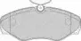 FVR1515 FERODO Комплект тормозных колодок, дисковый тормоз