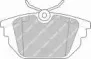 FSL1113 FERODO Комплект тормозных колодок, дисковый тормоз