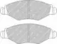 FSL1378 FERODO Комплект тормозных колодок, дисковый тормоз