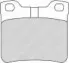 FSL1415 FERODO Комплект тормозных колодок, дисковый тормоз