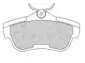 FSL1772 FERODO Комплект тормозных колодок, дисковый тормоз
