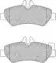 FSL1780 FERODO Комплект тормозных колодок, дисковый тормоз