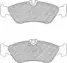 FSL1876 FERODO Комплект тормозных колодок, дисковый тормоз