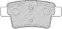 FSL1973 FERODO Комплект тормозных колодок, дисковый тормоз