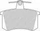 FSL222 FERODO Комплект тормозных колодок, дисковый тормоз