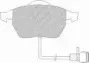 FSL590 FERODO Комплект тормозных колодок, дисковый тормоз