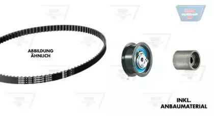 KT 1087 OPTIBELT Комплект ремня ГРМ