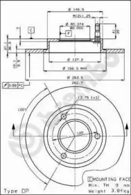 08.3962.10 BREMBO