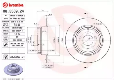 08.5569.24 BREMBO