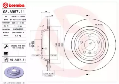 08.A957.11 BREMBO