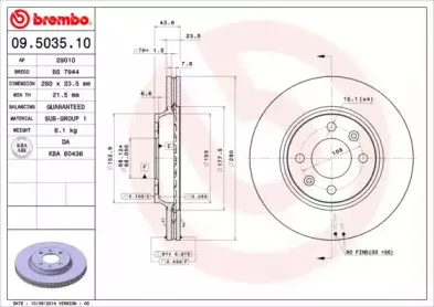09.5035.10 BREMBO