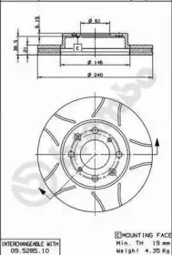 09.5285.75 BREMBO