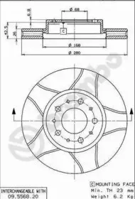 09.5568.76 BREMBO