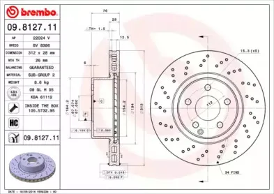 09.8127.11 BREMBO