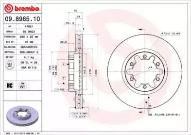 09.8965.10 BREMBO