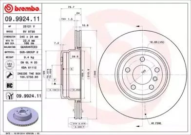 09.9924.11 BREMBO