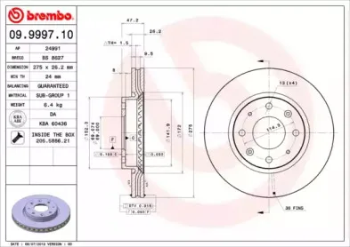 09.9997.10 BREMBO