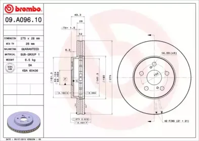09.A096.10 BREMBO