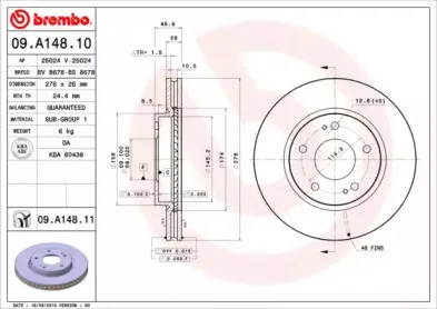 09.A148.10 BREMBO