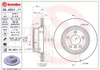 09.A541.11 BREMBO