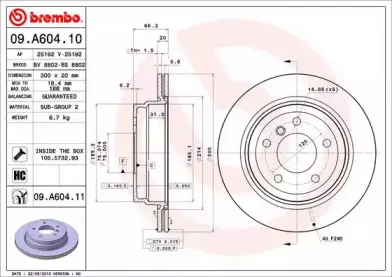 09.A604.10 BREMBO