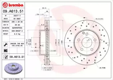 09.A613.51 BREMBO