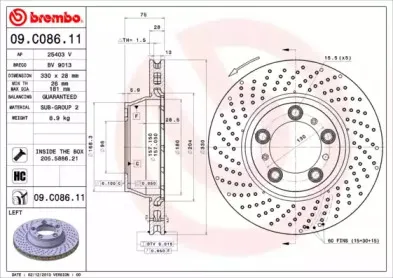 09.C086.11 BREMBO