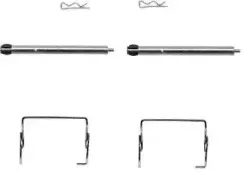 A 02 301 BREMBO Комплектующие, колодки дискового тормоза
