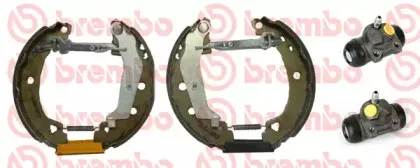 K 23 019 BREMBO Комплект тормозных колодок