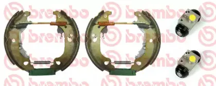 K 23 046 BREMBO Комплект тормозных колодок