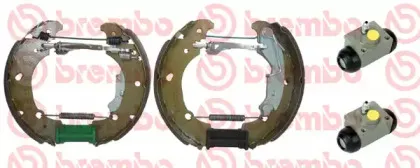 K 23 051 BREMBO Комплект тормозных колодок