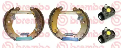 K 24 015 BREMBO Комплект тормозных колодок