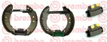 K 24 016 BREMBO Комплект тормозных колодок