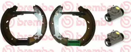 K 24 039 BREMBO Комплект тормозных колодок