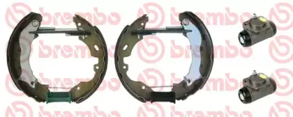 K 24 040 BREMBO Комплект тормозных колодок