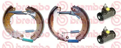 K 24 044 BREMBO Комплект тормозных колодок