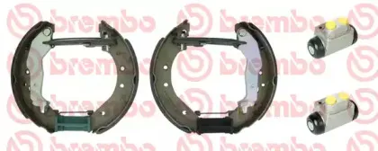 K 52 011 BREMBO Комплект тормозных колодок