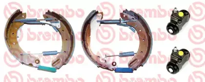 K 56 011 BREMBO Комплект тормозных колодок